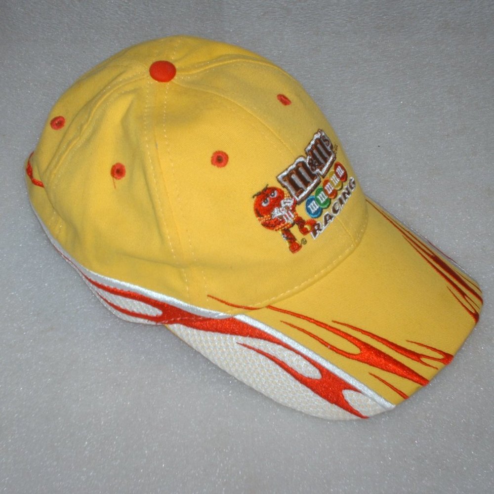 M&Ms NASCAR Racing #18 hat - Picture 3 of 7